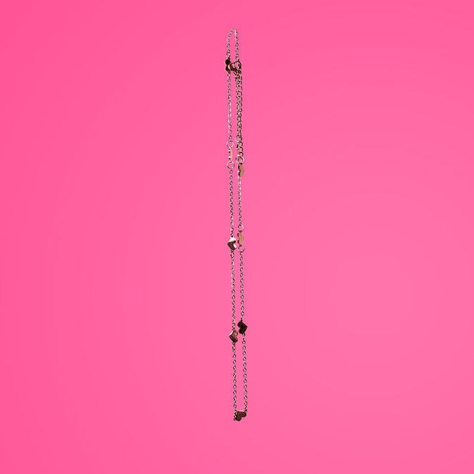 Small heart choker (rose gold)