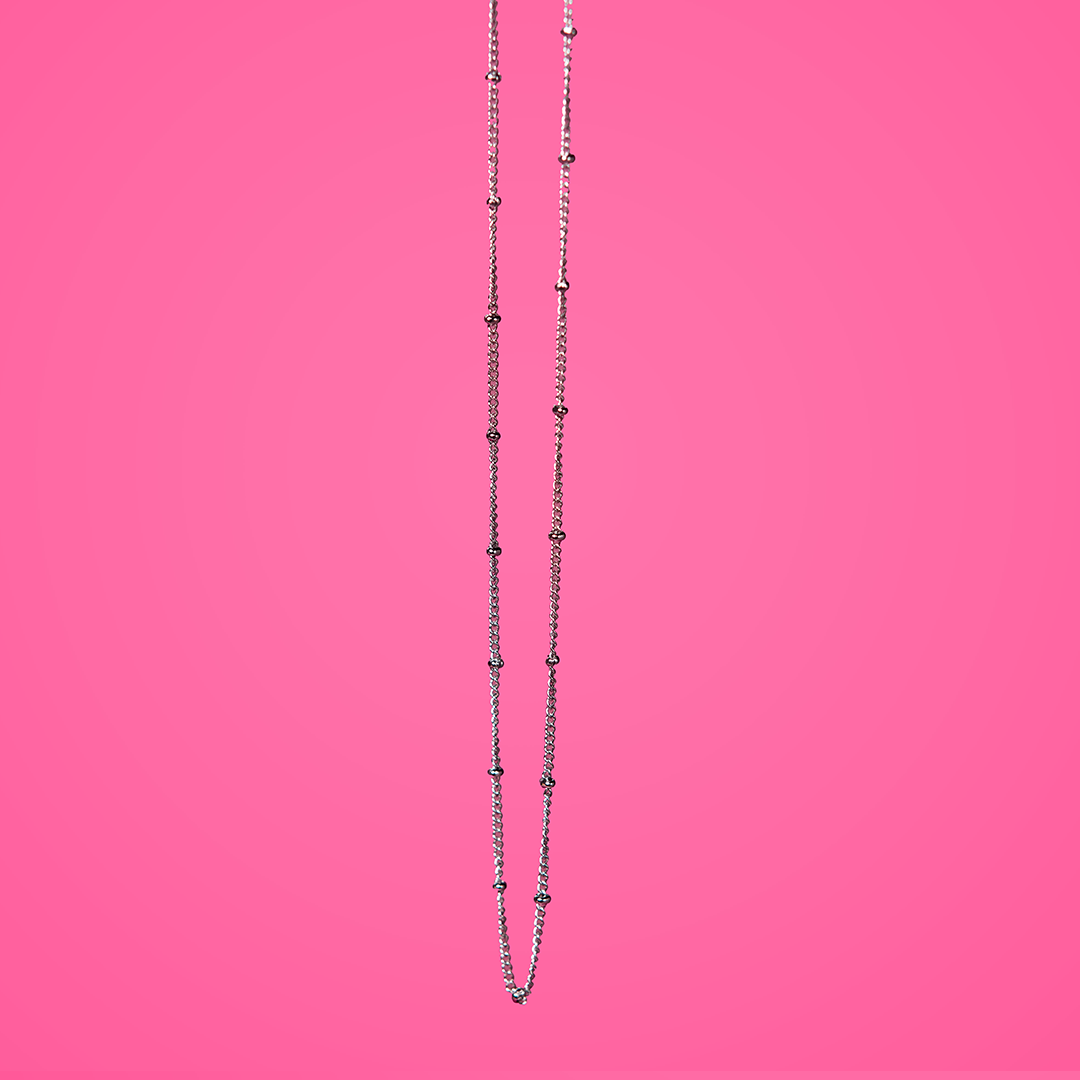 Small ball choker (silver)