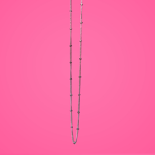 Small ball choker (silver)